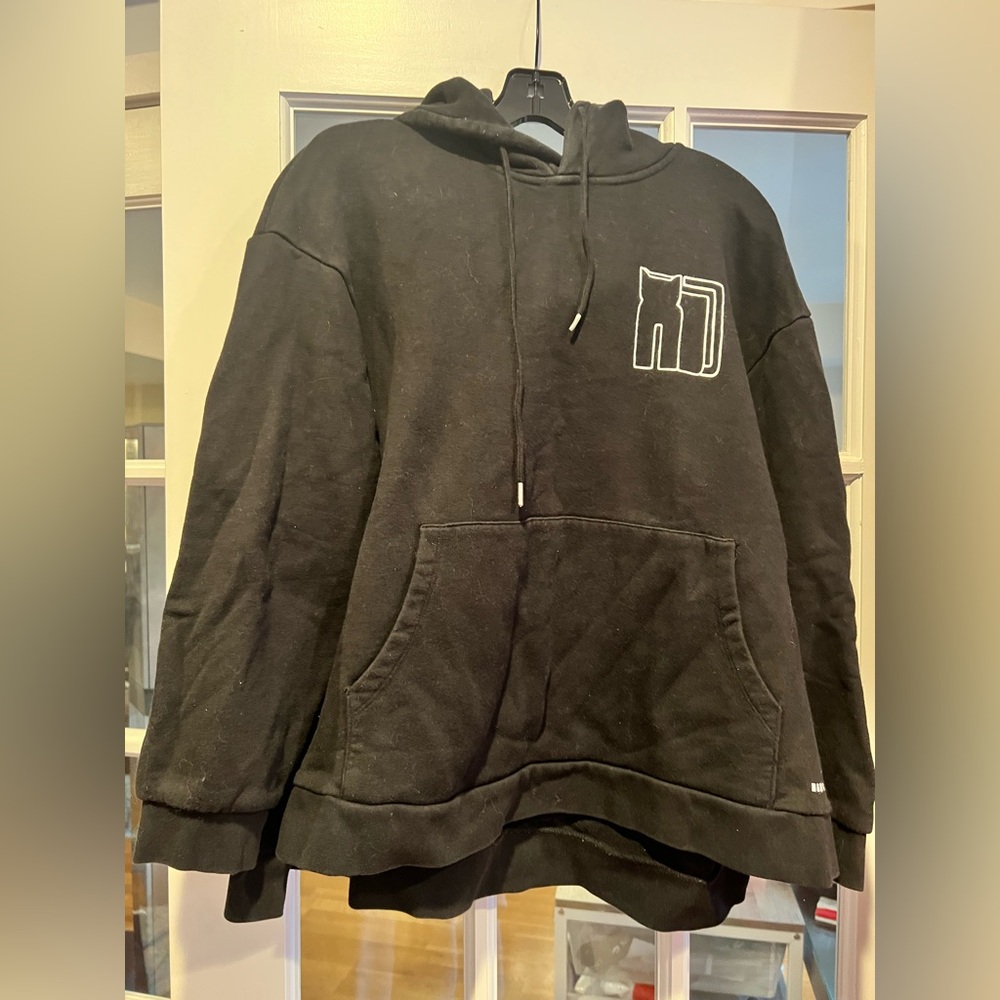 Markus Lupfer Black Sweatshirt with Embroidered Logo